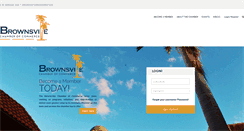 Desktop Screenshot of brownsvillechamber.com